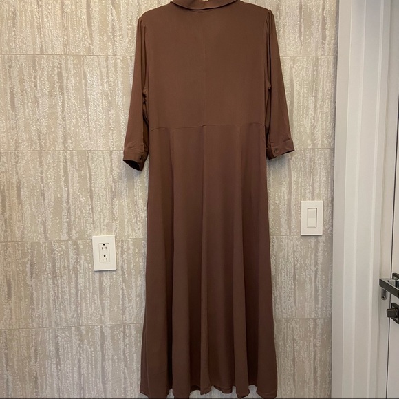 NWT Soft Surroundings button laurel collar dress - Picture 3 of 9